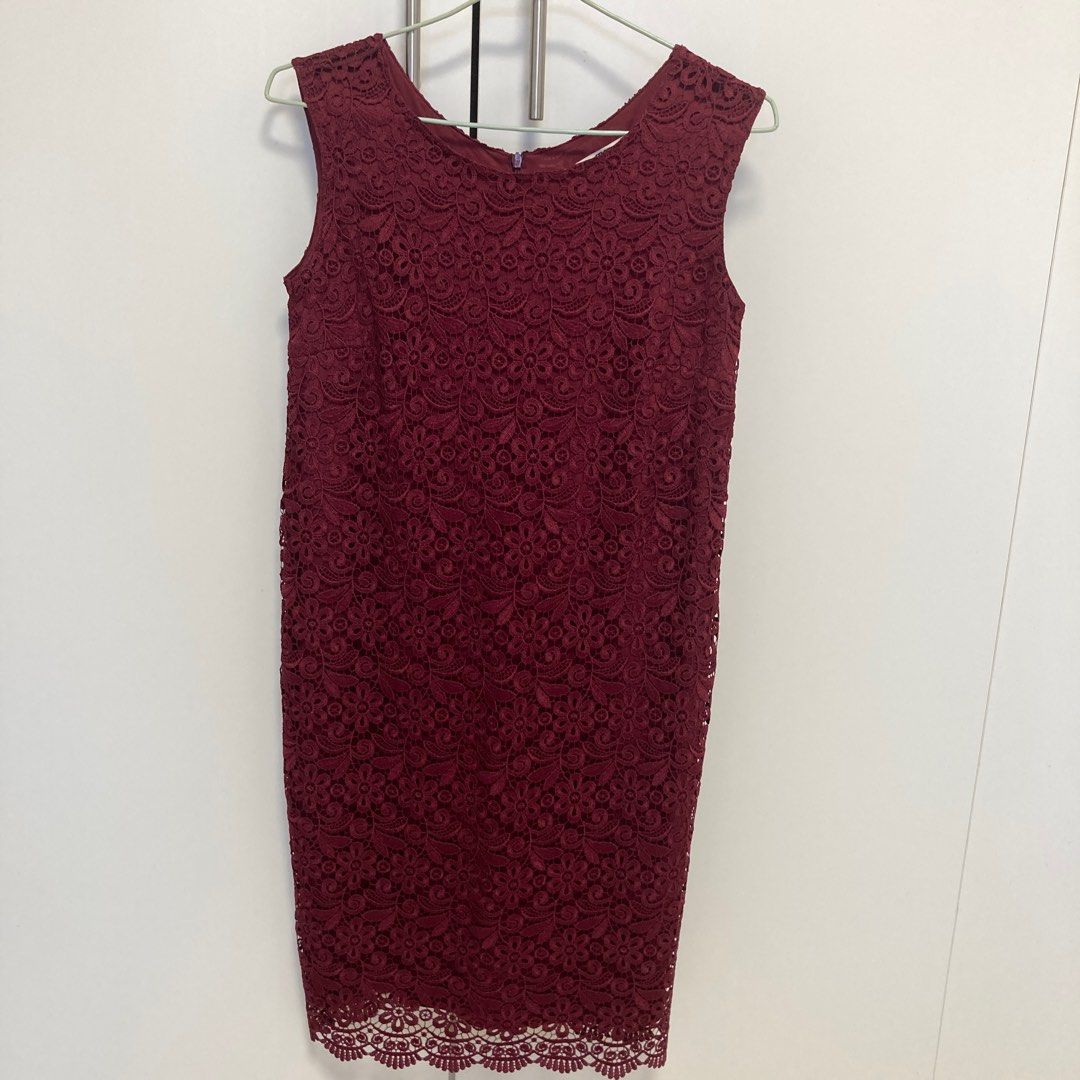 Uniqlo lace dress top