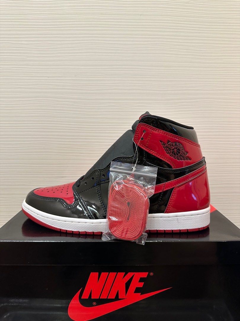 Nike air jordan patent leather on sale