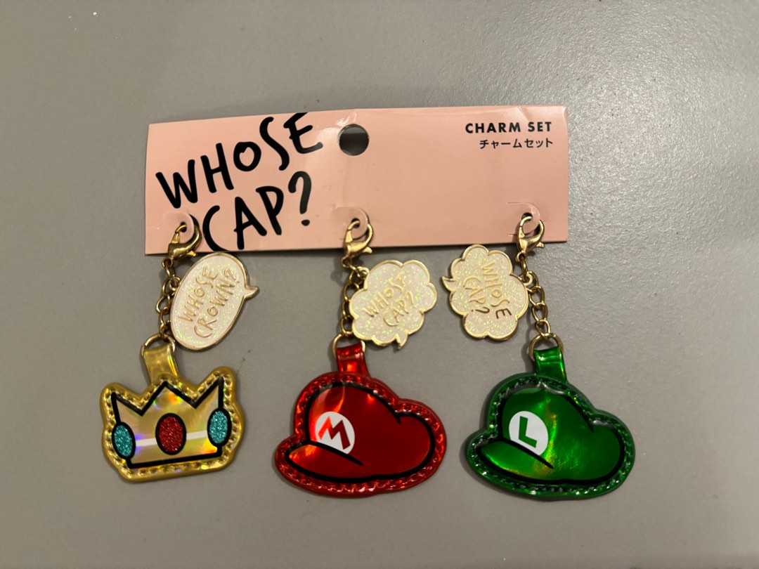 USJ SUPERMARIO Charm Set, Women's Fashion, Jewelry & Organizers