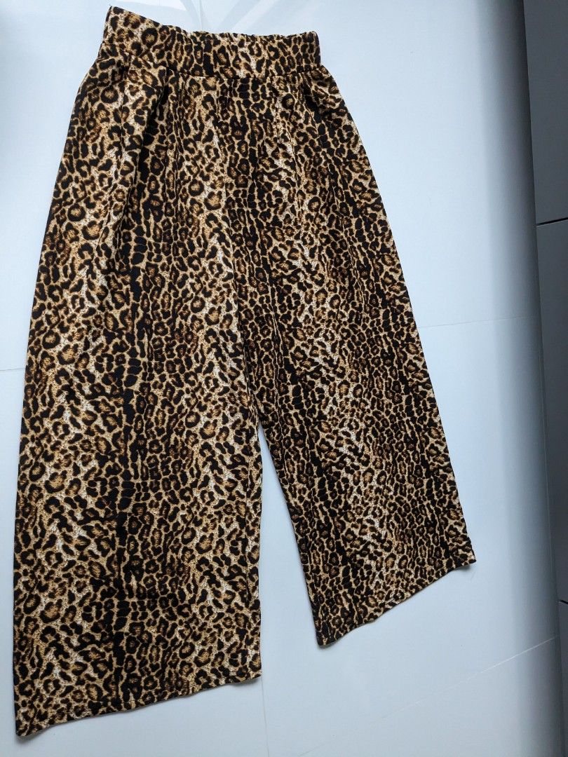 Valleygirl Cheetah Pants Women s Fashion Bottoms Other Bottoms