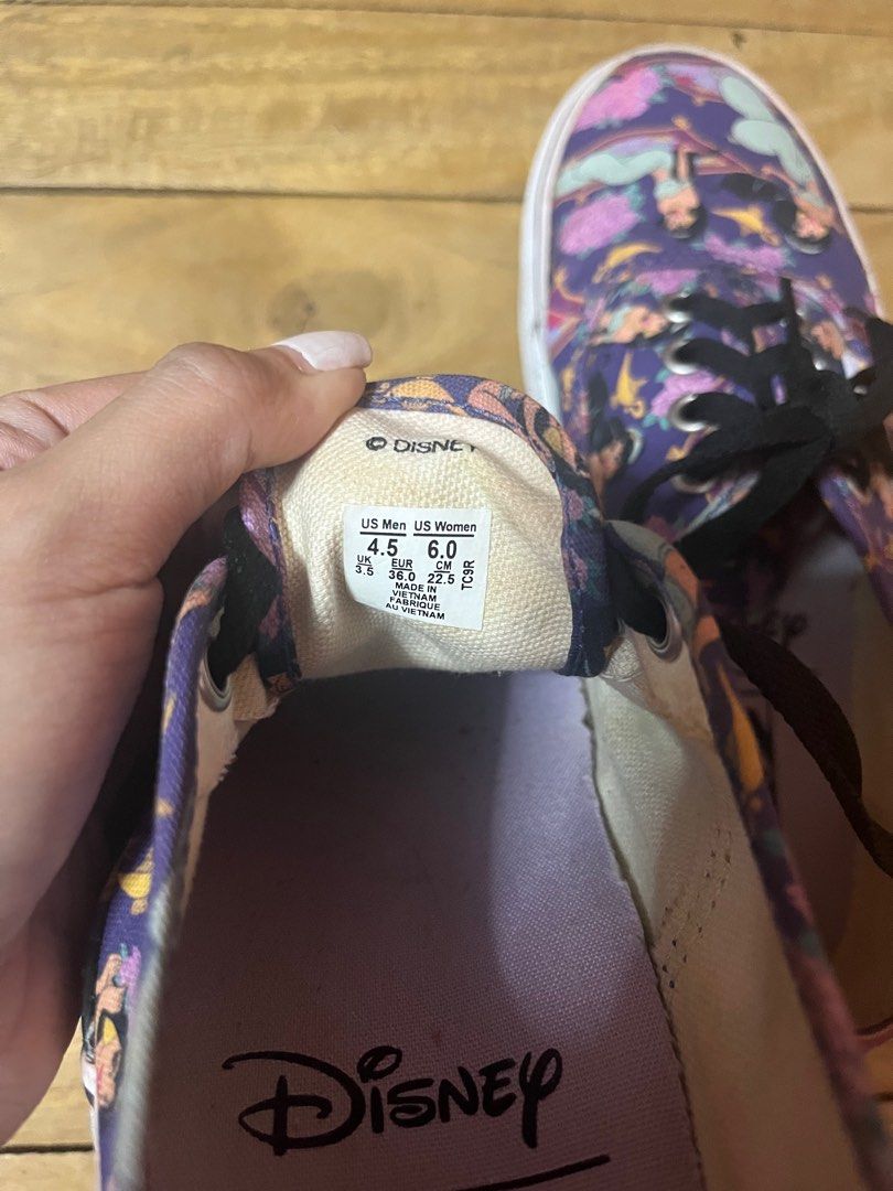 Vans Disney Sneakers Women s Fashion Footwear Sneakers on Carousell