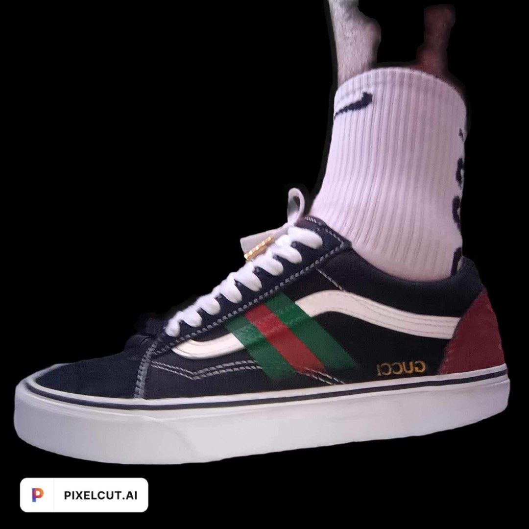 Gucci old skool vans hot sale