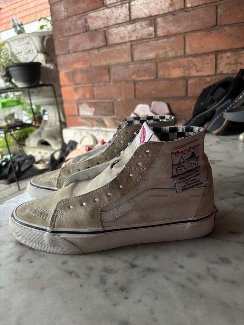 Vans Sk8 Hi Size 9 Men s Fashion Footwear Sneakers on Carousell