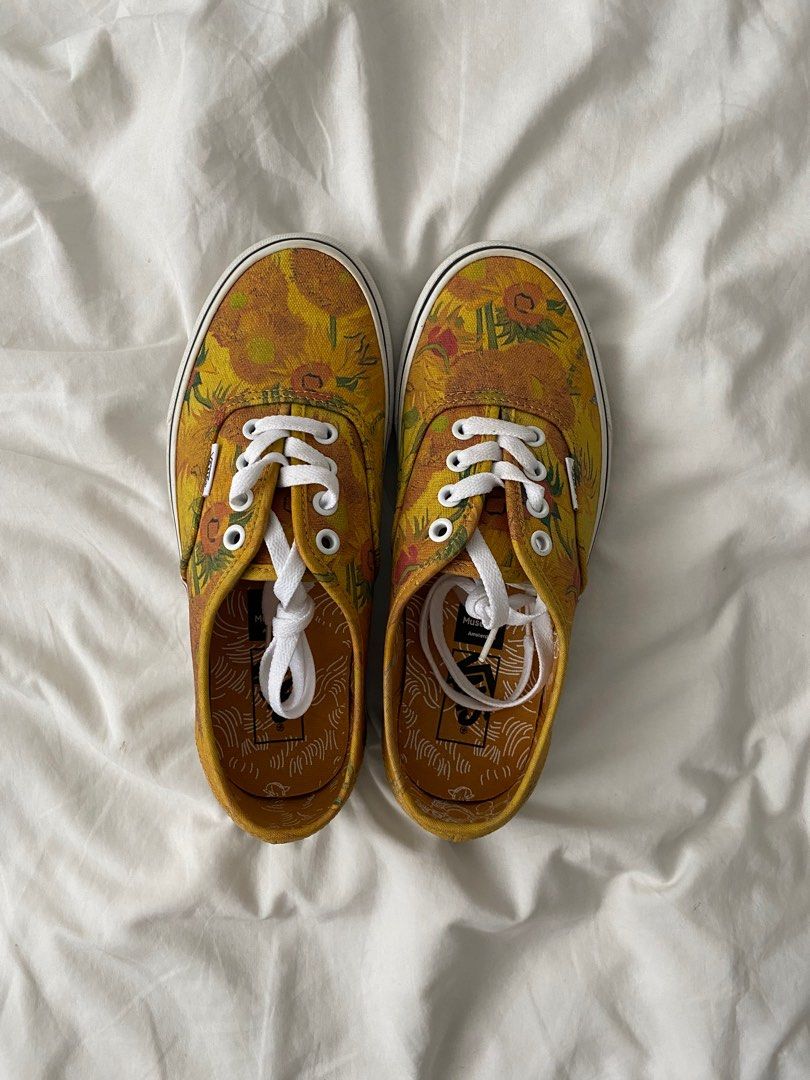 Vans authentic van hotsell gogh sunflowers