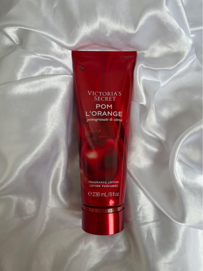 Victoria Secret Berry Haute Fragrance Lotion Pom L orange Beauty Personal Care Bath Body Body Care on Carousell