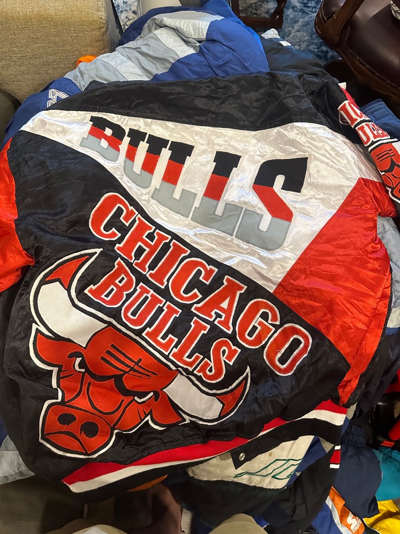 Vintage chicago bulls jacket cheap