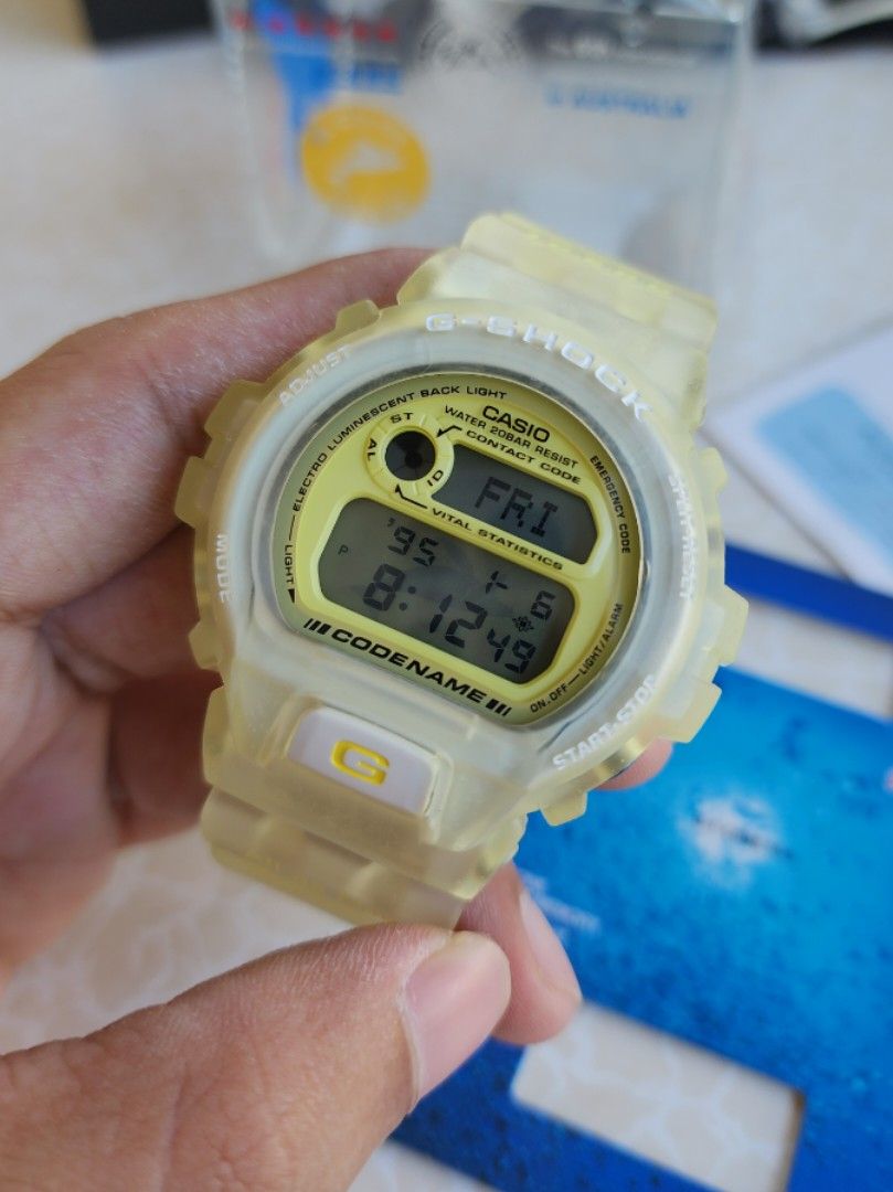 VINTAGE GSHOCK DW6910K CODE NAME ICERC NOS, Men's Fashion, Watches