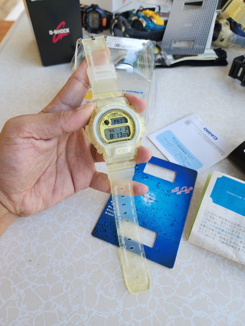 VINTAGE GSHOCK DW6910K CODE NAME ICERC NOS, Men's Fashion, Watches