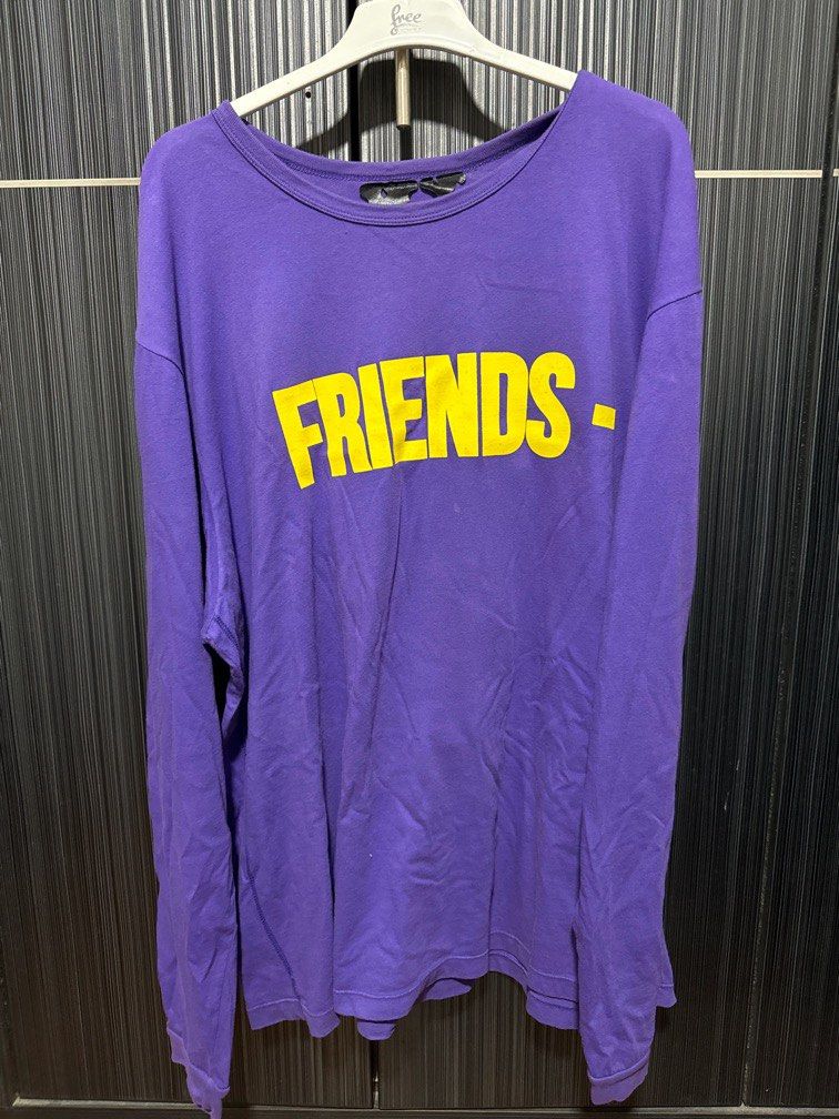 Vlone purple long sleeve outlet