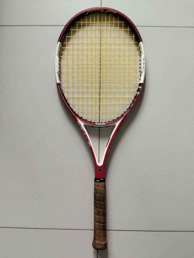 Wilson Ncode sixone 95 tennis racquet racket, Sports Equipment, Sports