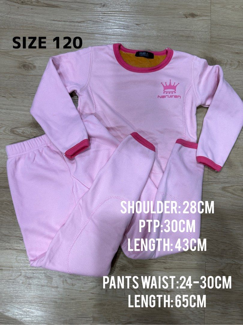 Thermal set for discount toddlers