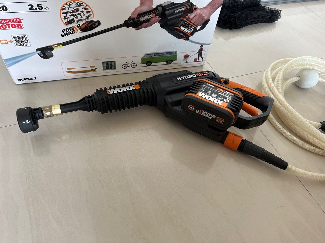 Worx Hydroshot WG630E BRUSHLESS motor, Furniture Home Living