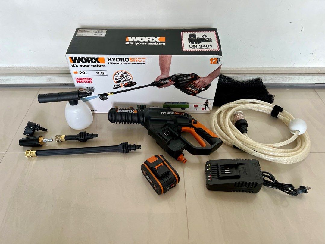 Worx Hydroshot WG630E BRUSHLESS motor
