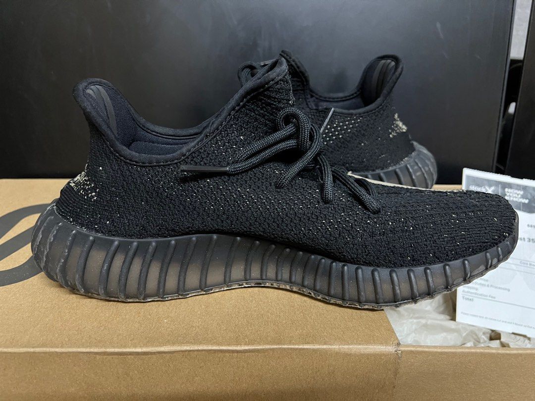 Yeezy 350 V2 Core Black Green