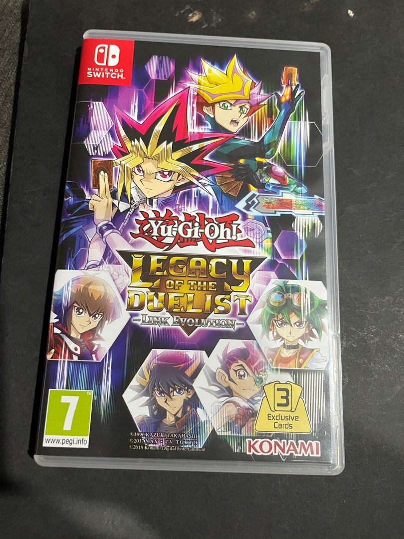 Yu-Gi-Oh! Legacy of the Duelist Link Evolution - Nintendo Switch, Video  Gaming, Video Games, Nintendo on Carousell