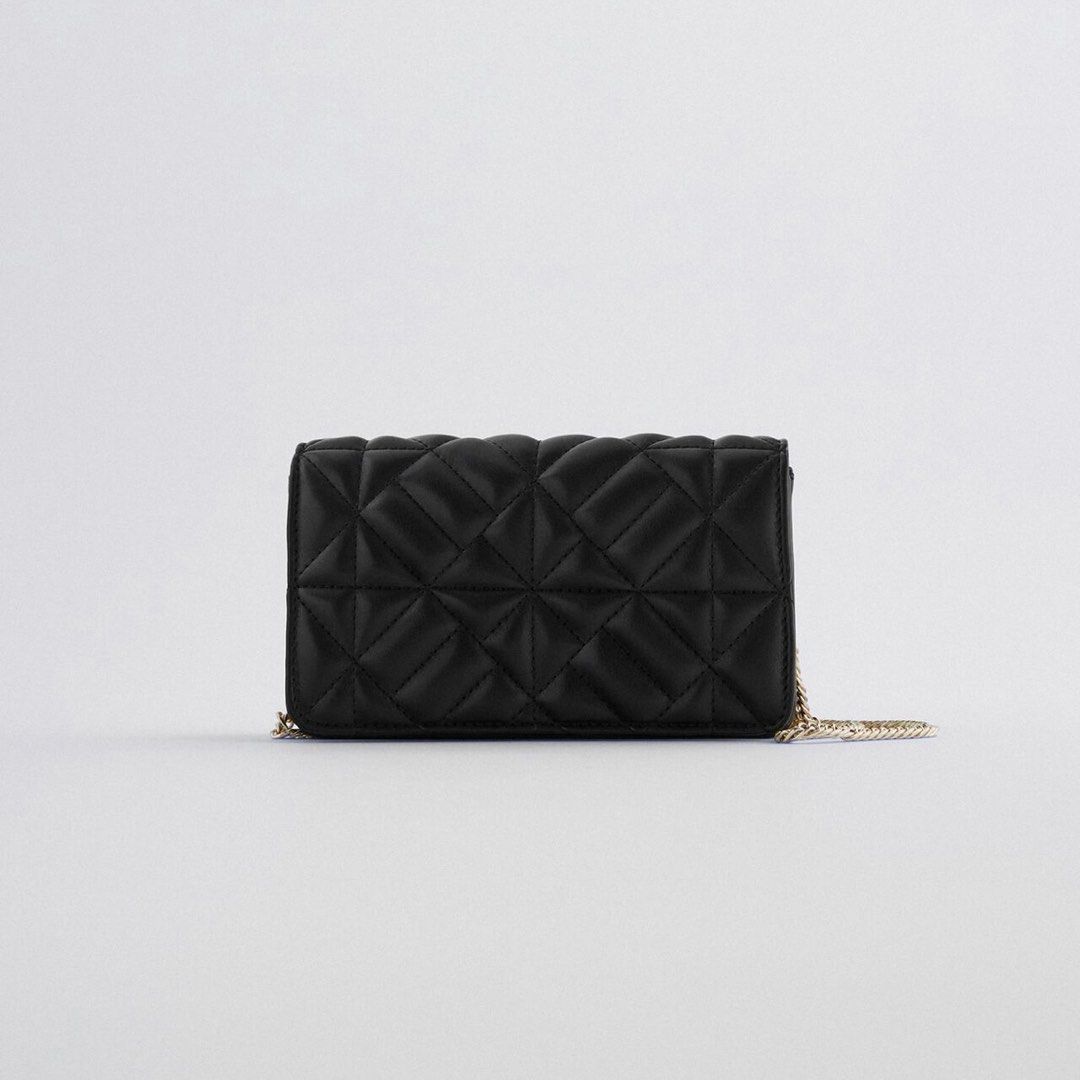 Quilted crossbody hotsell bag zara
