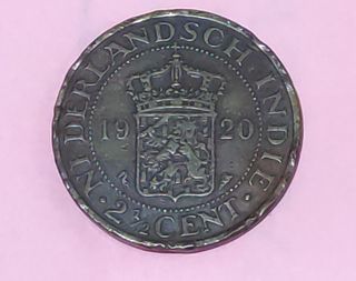 1920 2 1/2 Cents - Indonesia (Netherlands East Indies)