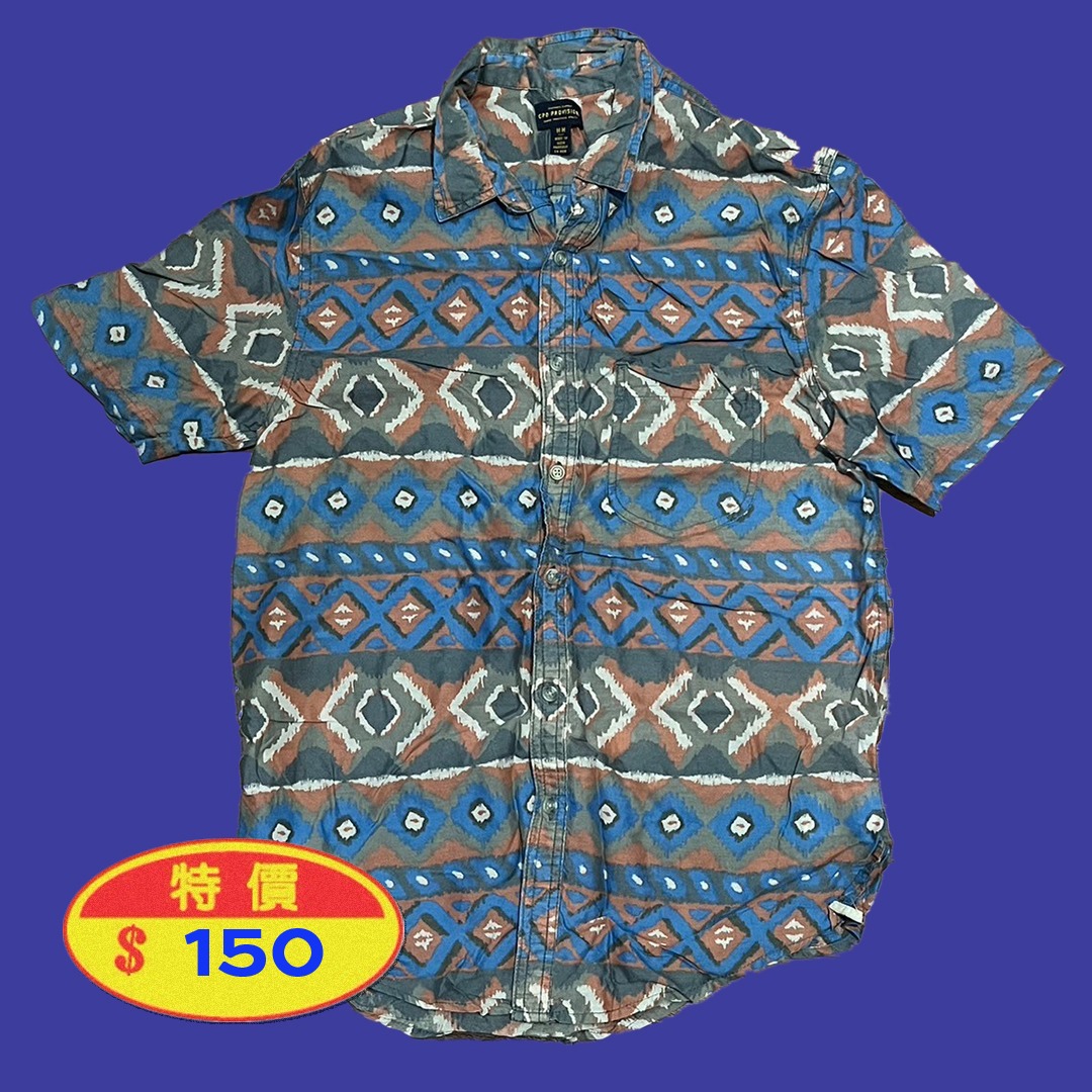 Two Palms 夏威夷襯衫（全新）, 他的時尚, 上身及套裝, T恤和Polo衫在旋轉拍賣