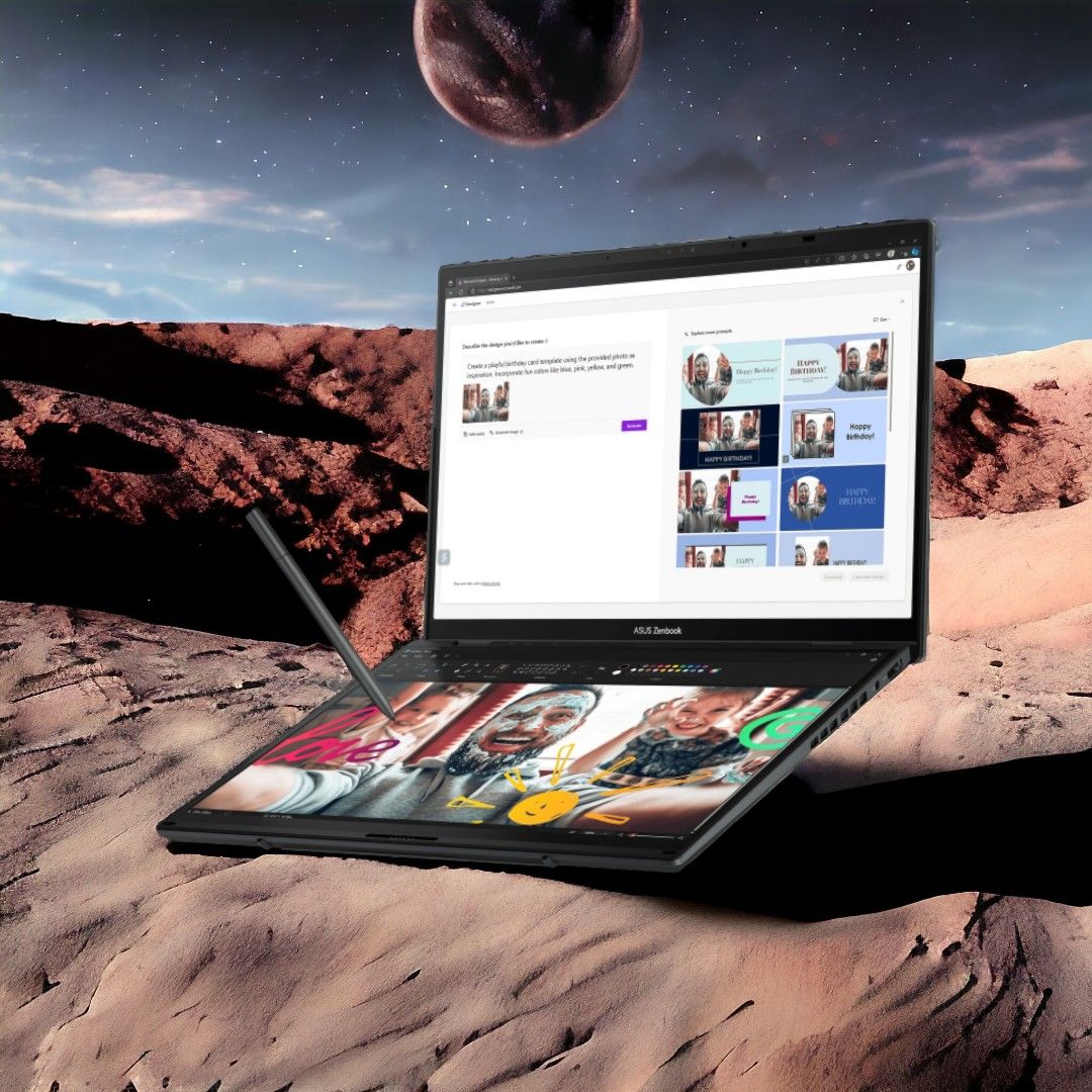 2024 ASUS ZENBOOK DUO UX8406 14" Duo OLED 3K HDR Display Touchscreen