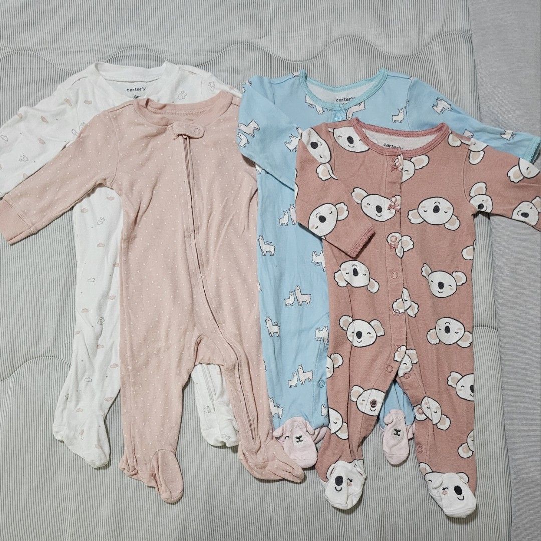 Baby girl 2025 pajamas with mittens