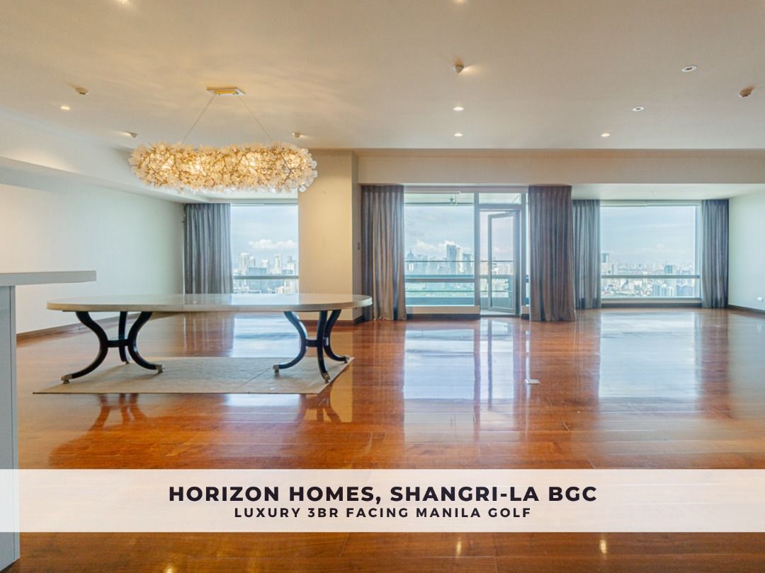 3BR Horizon Homes BGC for Sale Facing Manila Golf and Forbes Park, Property, For Sale