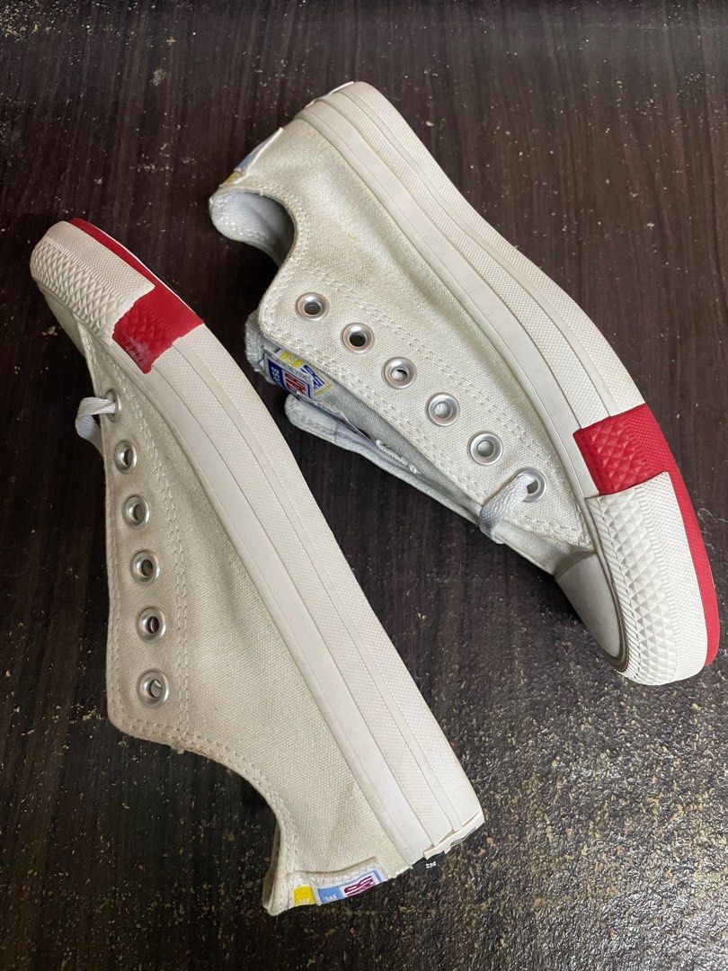 White converse 4.5 uk sales