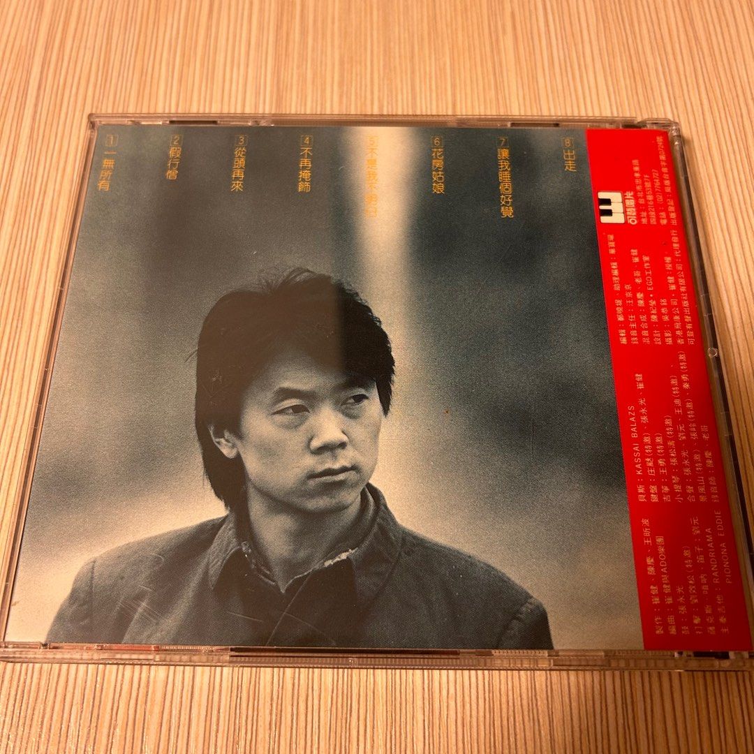 崔健一無所有1989 台灣可登美國頭版CD 冇ifpi (超罕,最靚聲版本 崔健一無所有1989 台灣可登美國頭版CD 冇ifpi (超罕,最靚聲版本