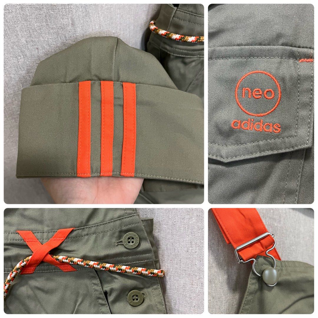 Adidas Neo utility overall in army