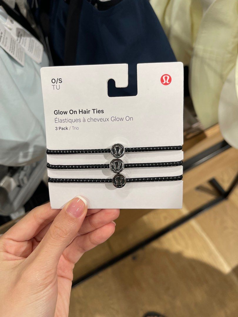 lululemon glow on hair ties