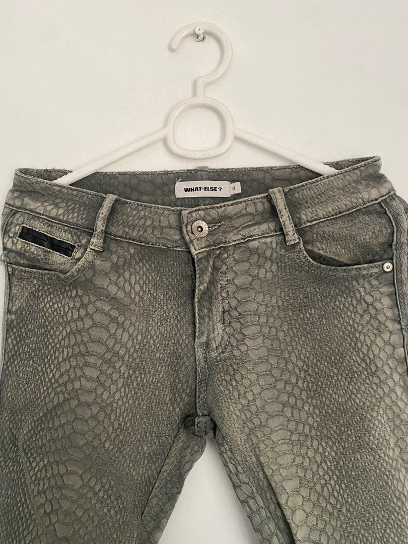 LGB pants ifsixwasnine kmrii Snakeskin Japanese Archive Pants