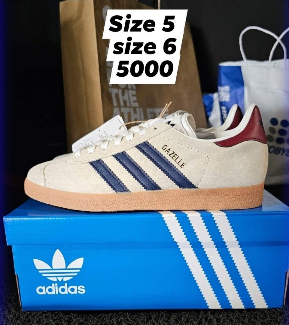 Adidas Gazelle Beige Amber Men s Fashion Footwear Sneakers on