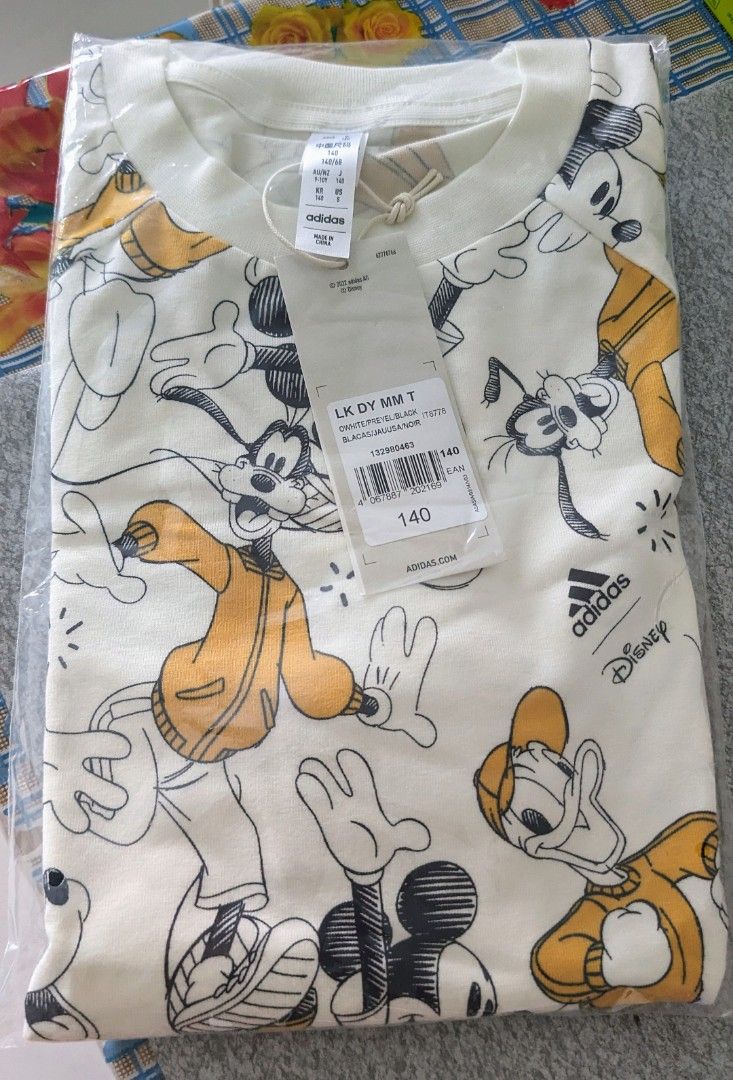 Adidas Mickey Mouse tee shirt kids size 140. Babies Kids