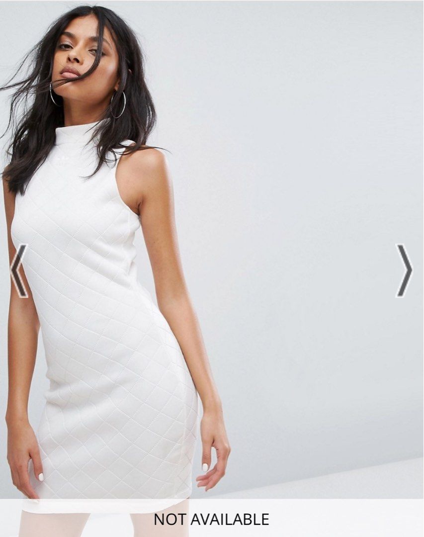 All white discount adidas dress