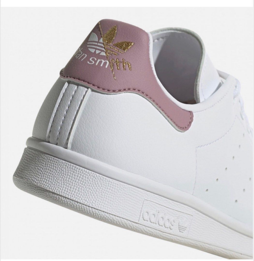 adidas Originals Pink and Gold Stan Smith sneakers Women s