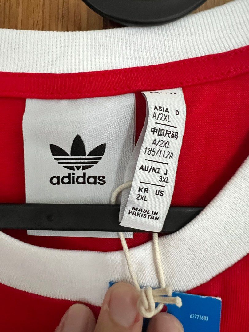 T shirt adidas vintage top femme