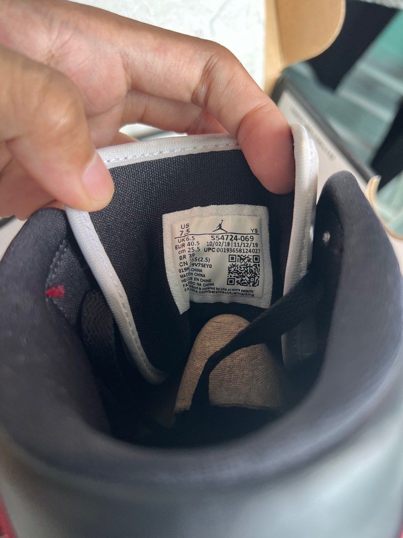 aj 1 chicago toe