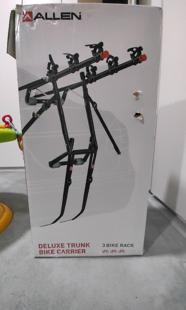 Allen deluxe on sale trunk bike rack