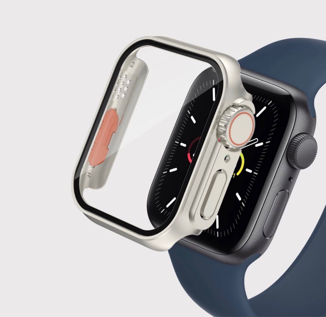 Apple Watch Case Protector Screen 41mm Mobile Phones Gadgets