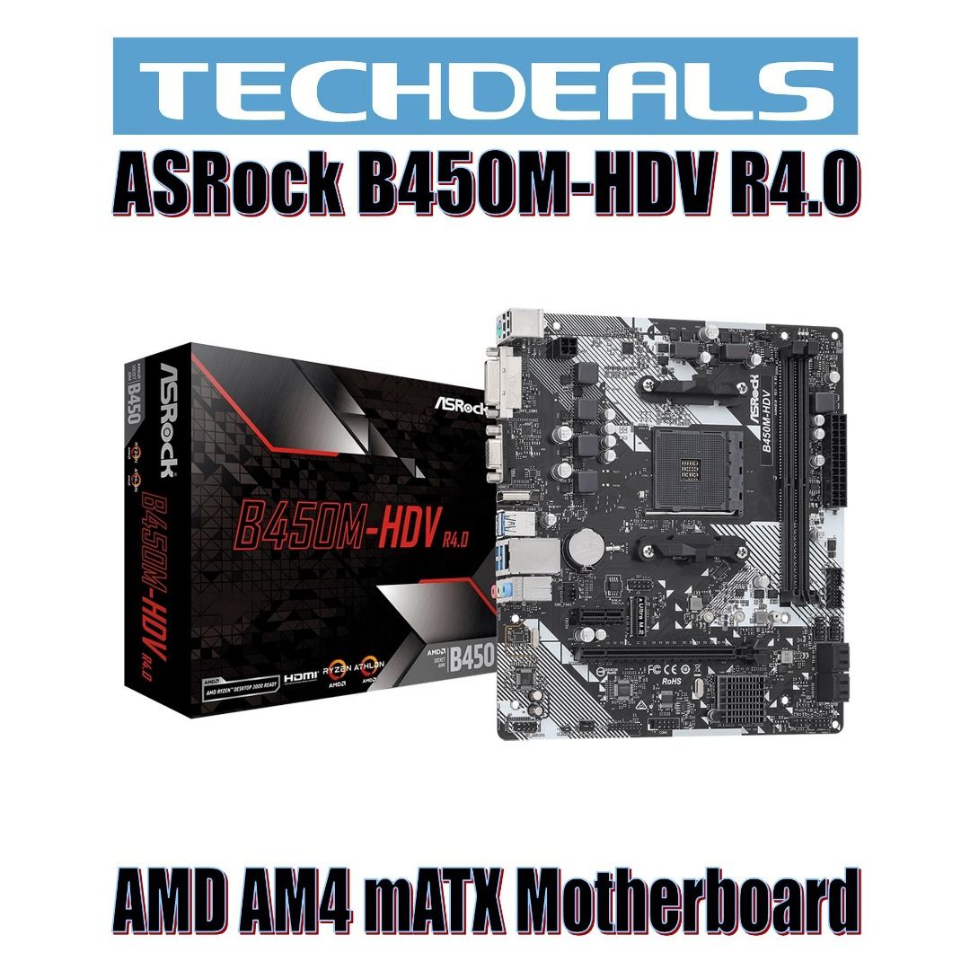 B450m hdv asrock hotsell