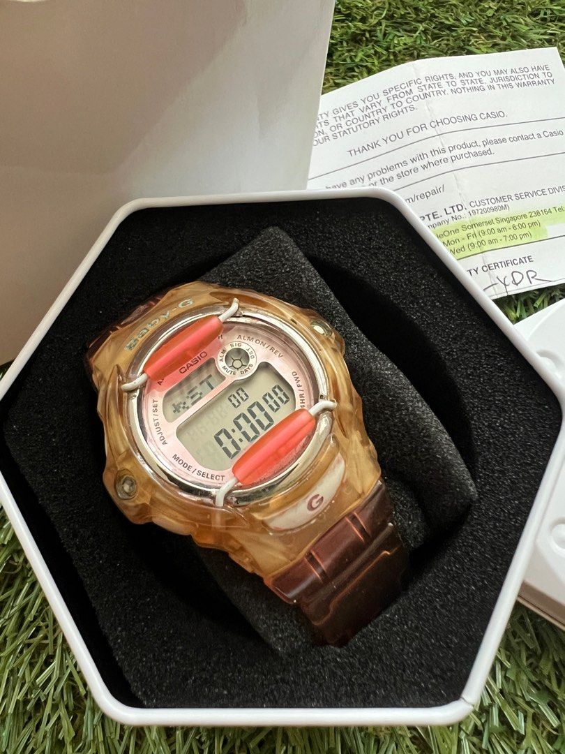 Casio baby g shock pink hotsell