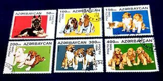 Azerbaijan 1996 - Dogs 6v. (used)
COMPLETE SERIES