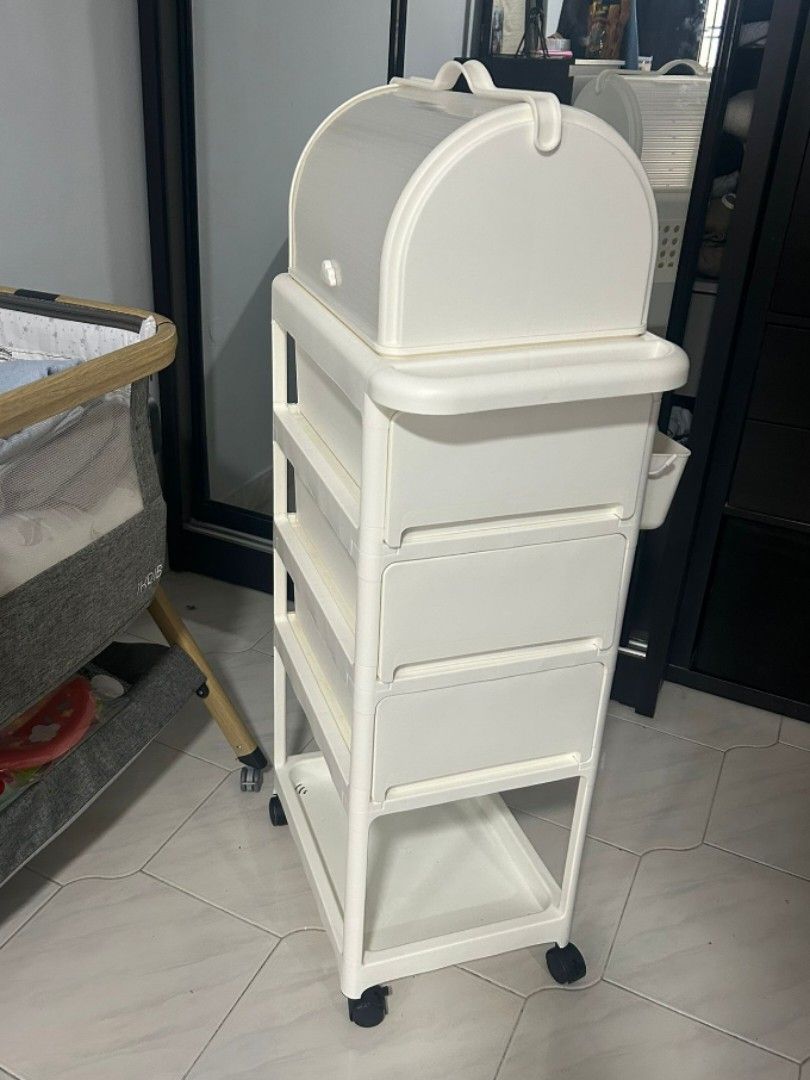 Kitchen Rack Baby Baby / Kitchen / Multi Purpose Trolley with Drawer Compartments ...