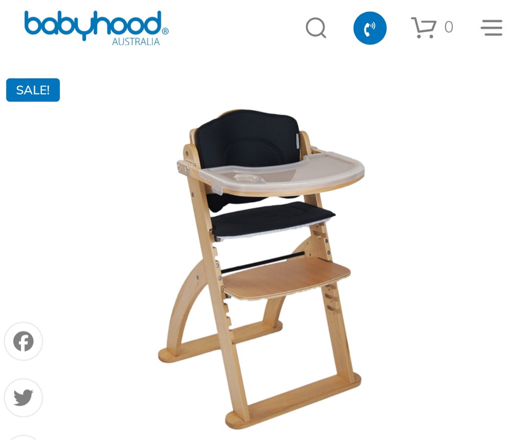 Babyhood Kaylula Ava Forever High Chair Babies Kids Nursing