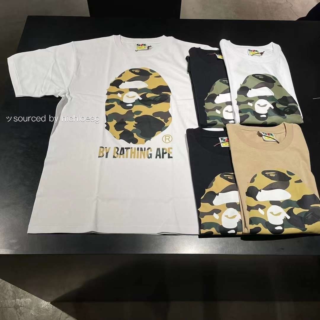1st camo bape online tee