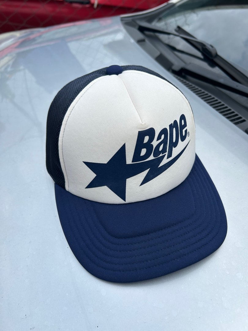 Bathing ape cheap trucker hat