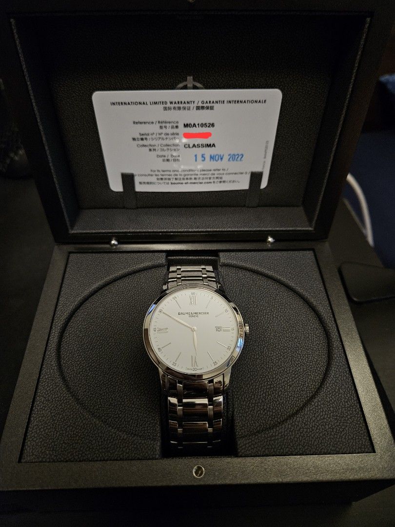 Baume Mercier Classima 10526 watch Carousell