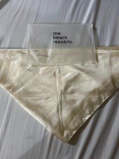Beach Republic multi purpose white silk bandana