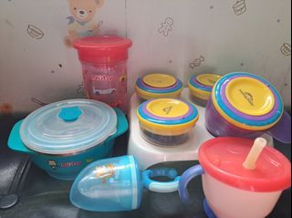 Beginner  Feeding Essentials (Nuby, Richell, Apruva, Mom&Baby)