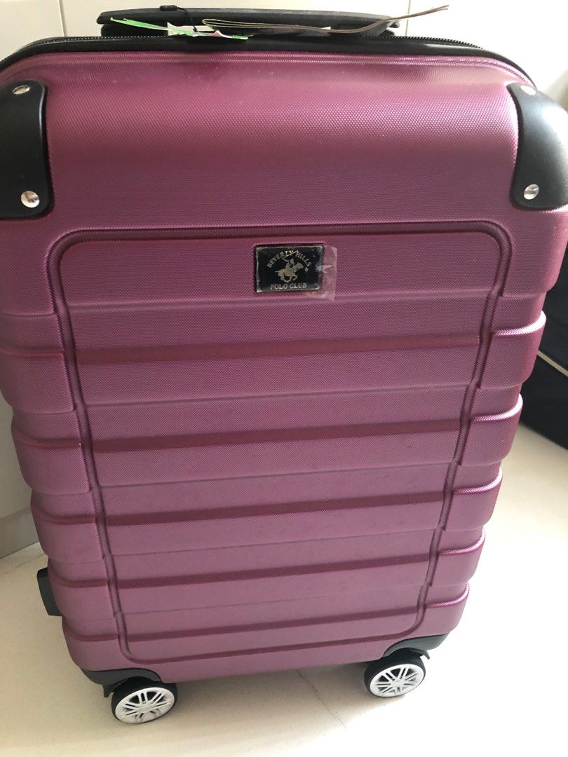 Beverly Hills Polo Cabin Luggage with TSA lock Brand New