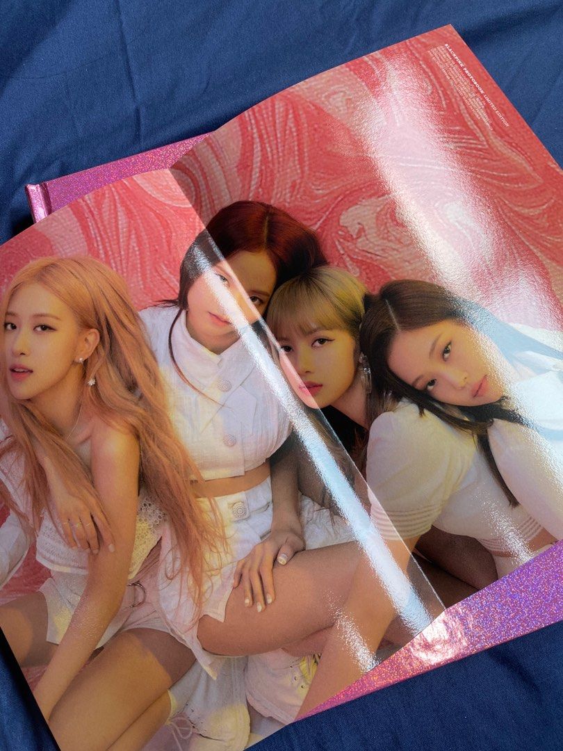BLACKPINK PHOTOBOOK (Limited Edition) (Category: K-Wave Merchandise) located in Caloocan City. Submitted by pinksushiswift (Listing ID 1277214552, Image 3). Description: Unsealed. Inclusive of POB fan from ktown4u..